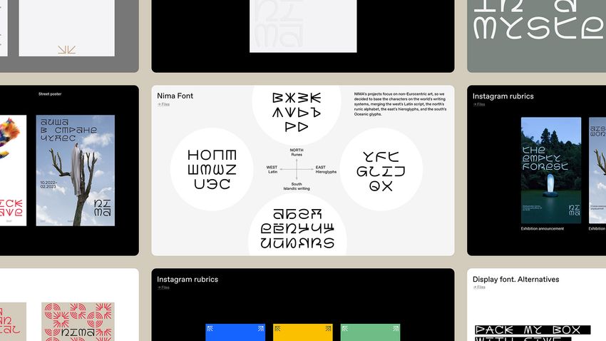 Fragment of the NIMA style guide by ESH gruppa